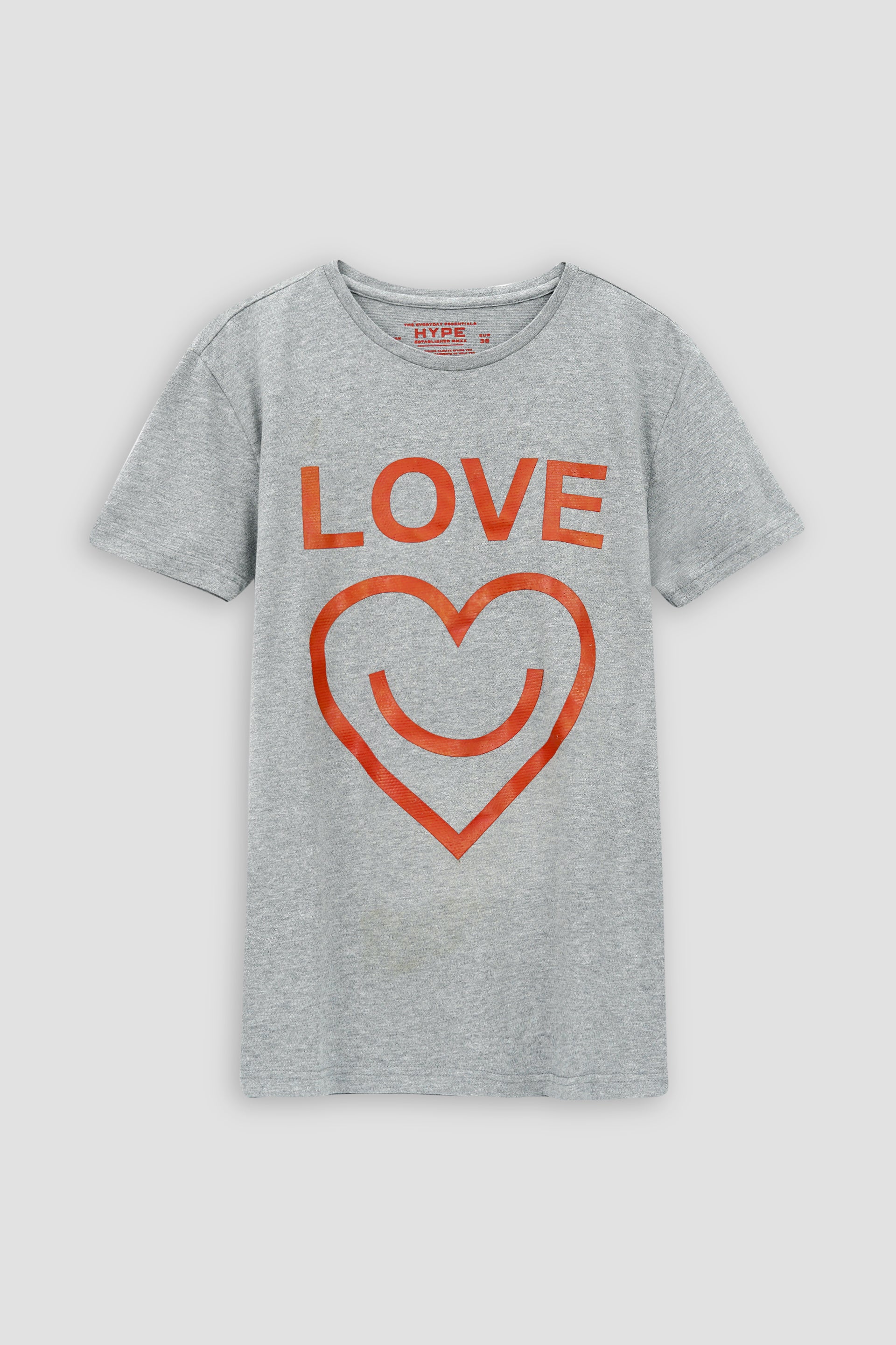 Heart Printed T-Shirt 001457