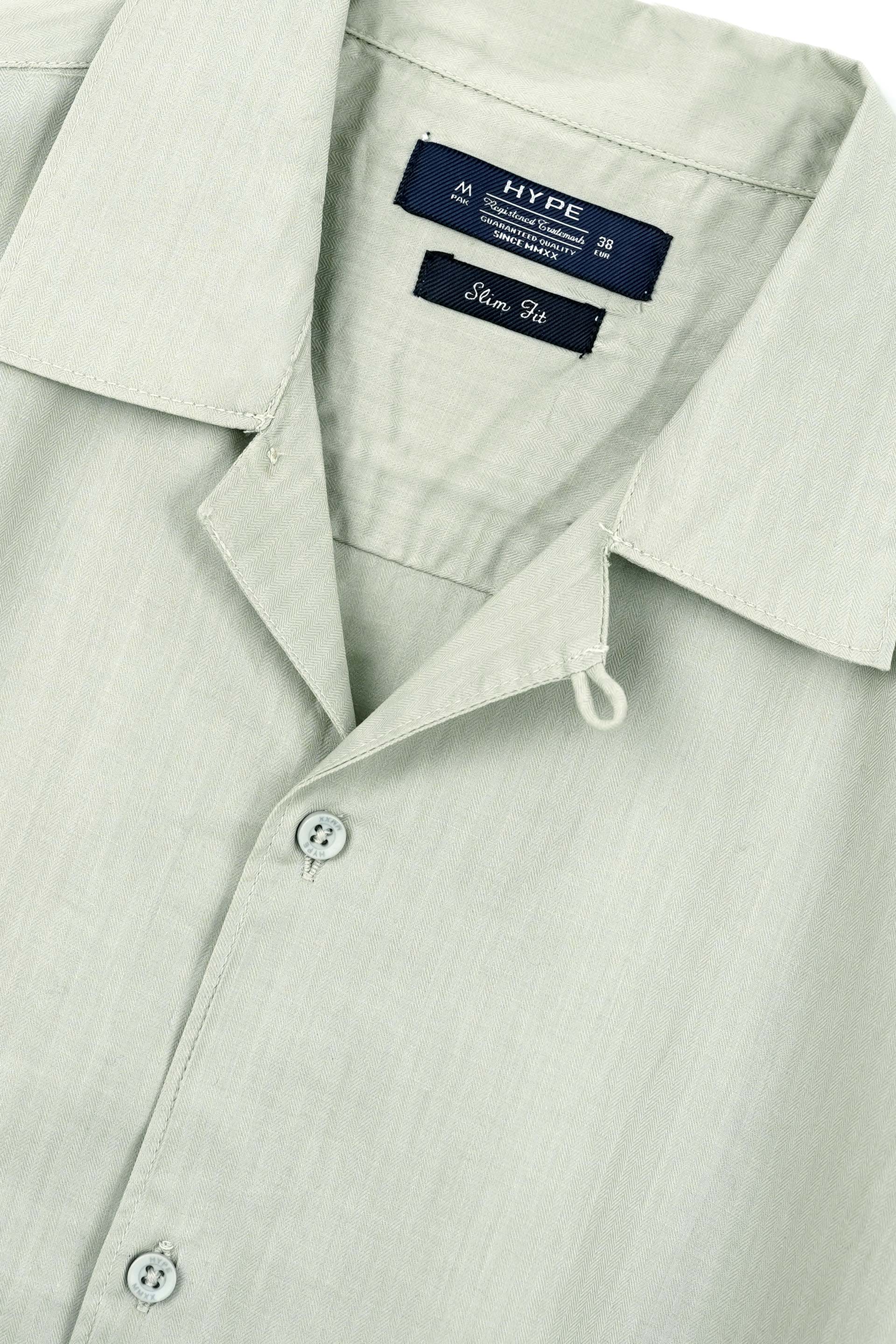 Half Sleeve Coat Collar Casual Shirt 001985