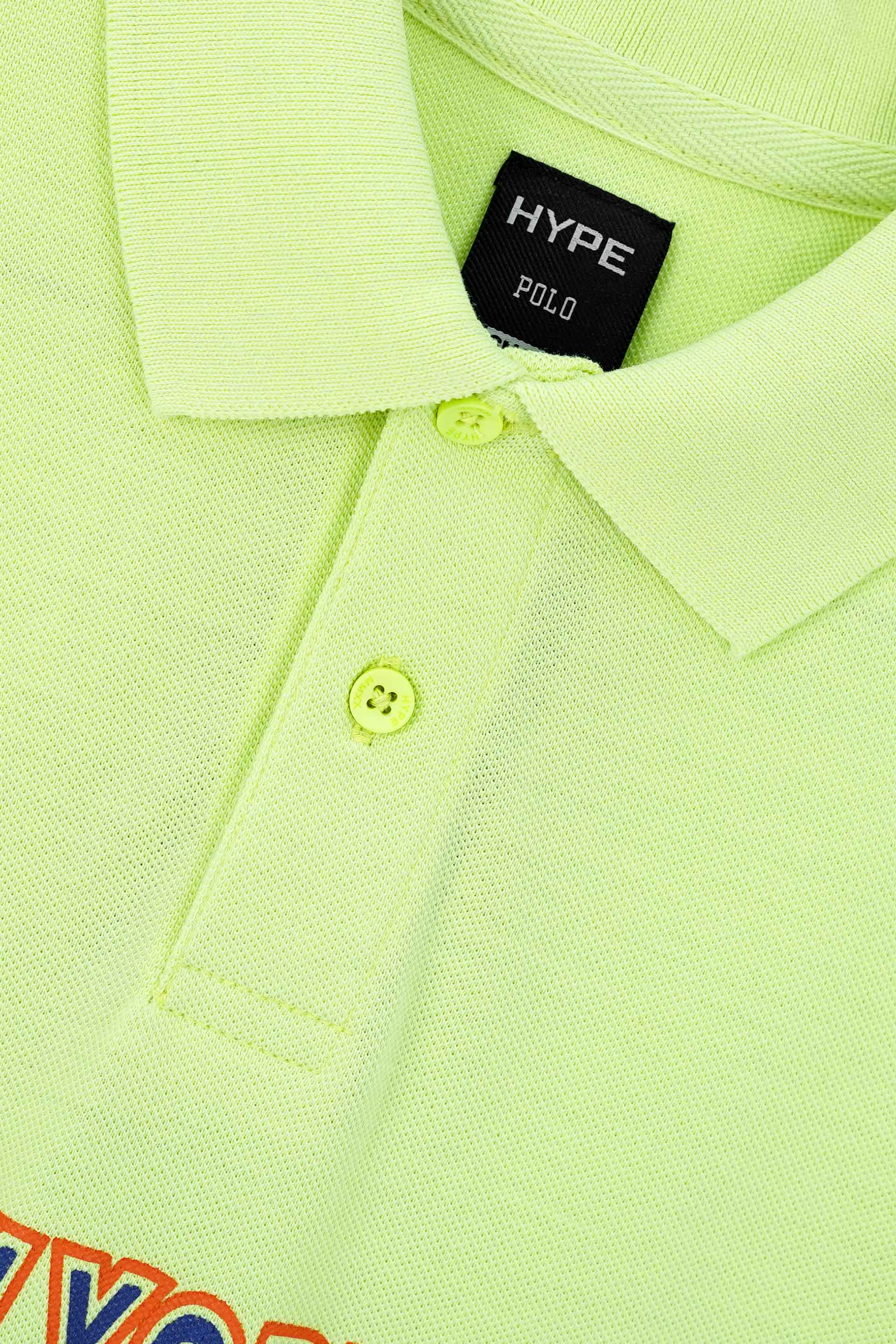 Men Printed Pique Polo Shirt 002419