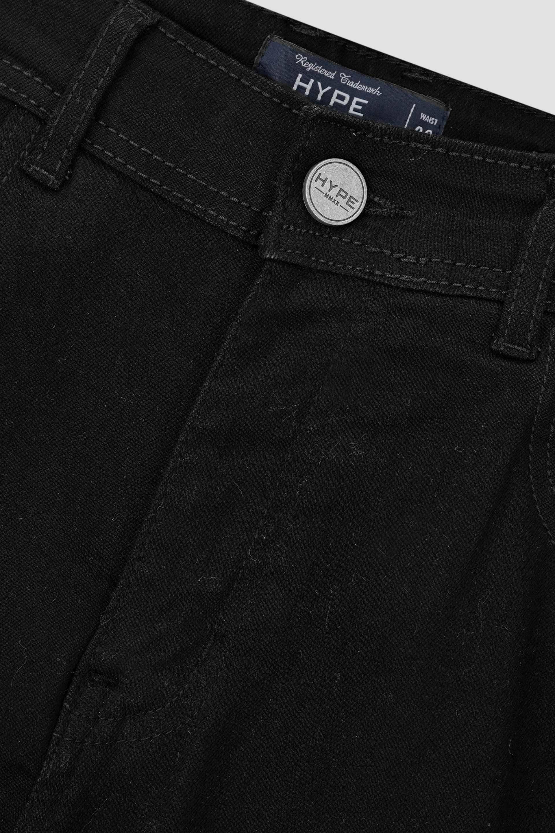 Black Slim Fit Denim Jeans 002485