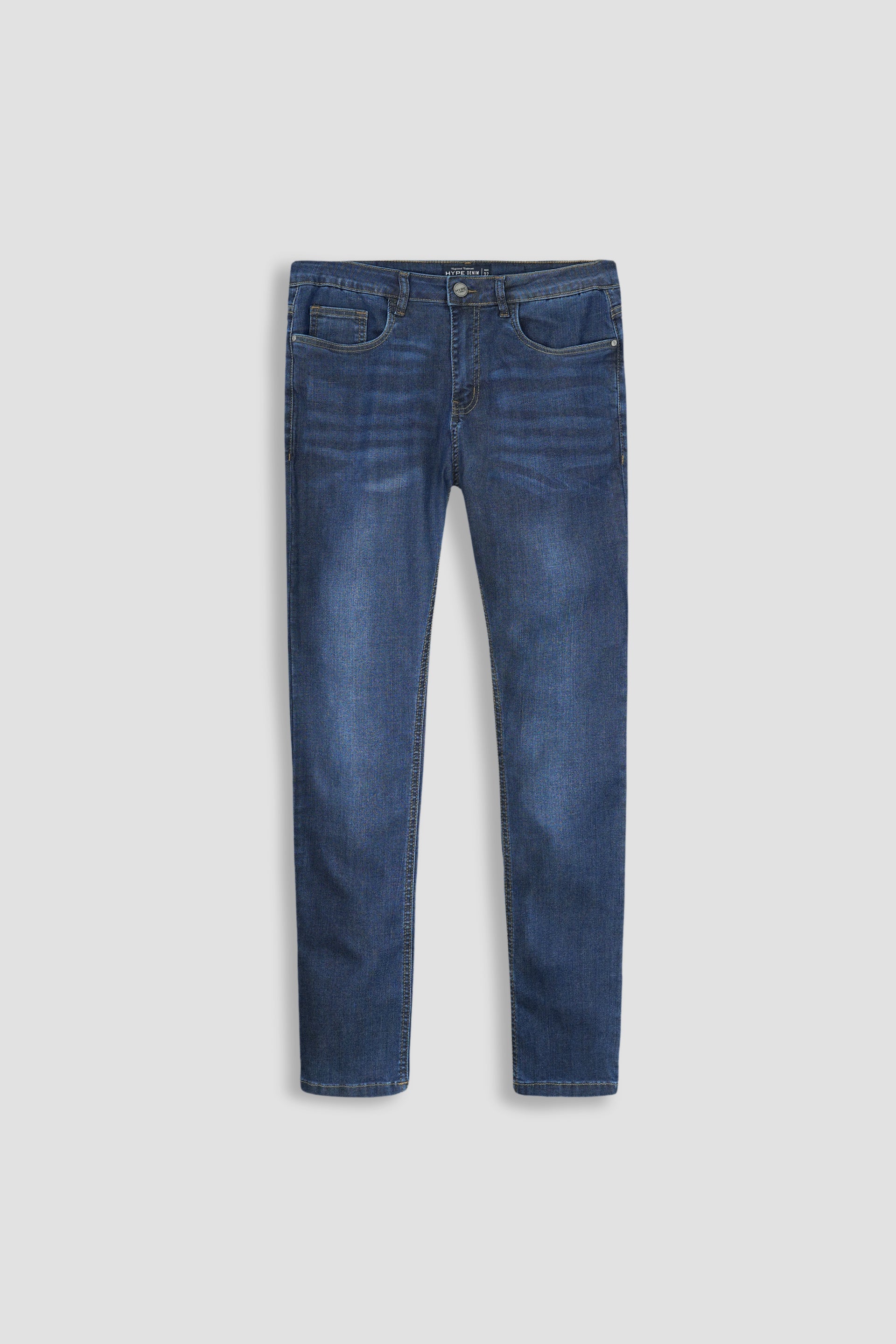 Blue Slim Fit Wash Denim Jeans 002504