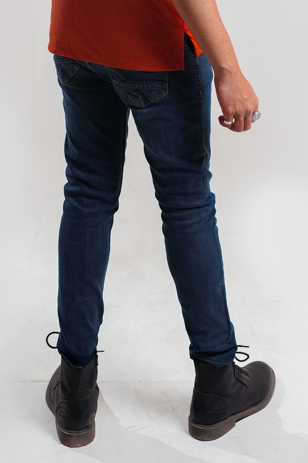 DARK WASH SKINNY FIT DENIM