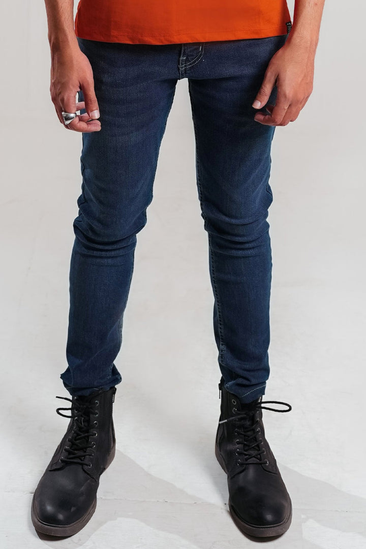 DARK WASH SKINNY FIT DENIM