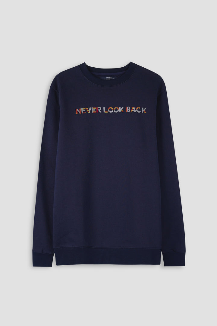 PRINTED CREW NECK SweatSHIRT