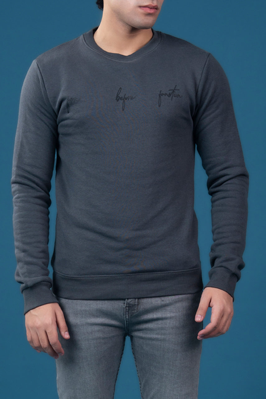 Charcoal Graphic Sweatshirt