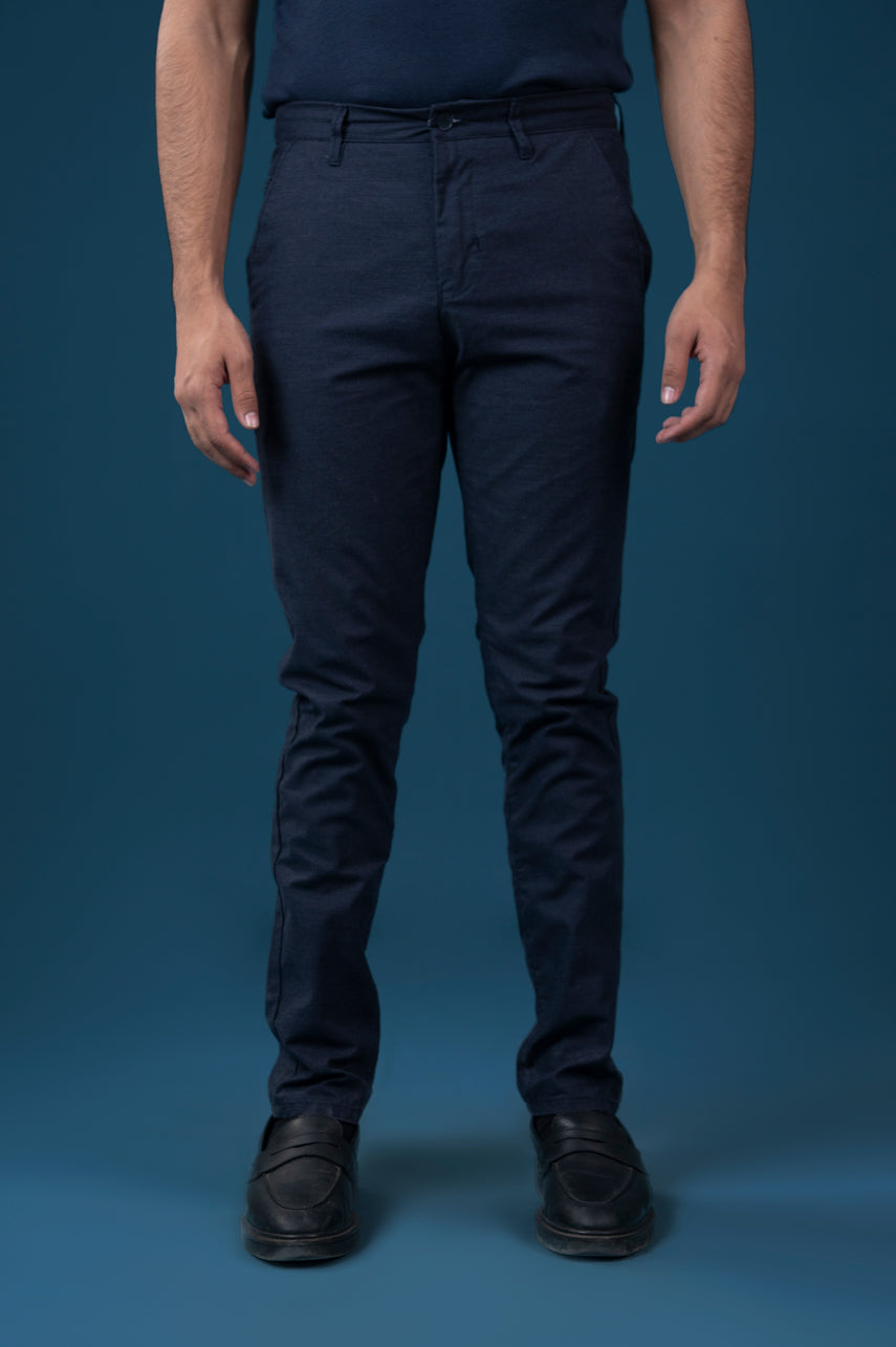 Light Navy Cotton PENT Texture