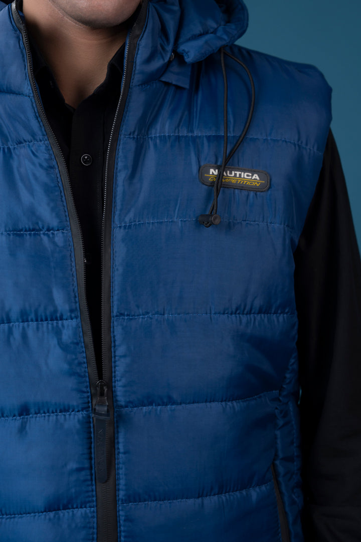 Navy Puffer Vest
