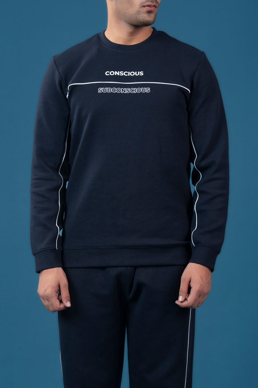 Conscious Panelled Sweatshirt