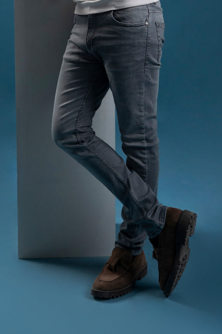 Ash Grey Slim Fit Jeans