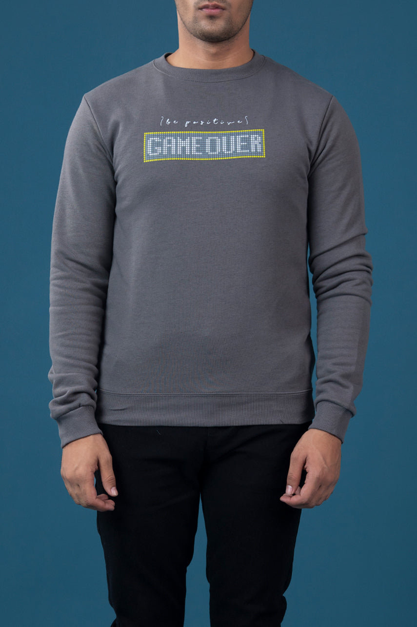 Printed Fleece Sweatshirt