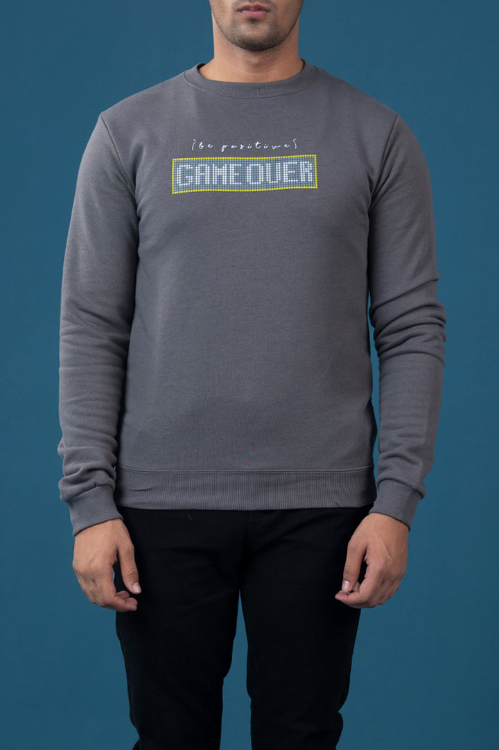 Printed Fleece Sweatshirt