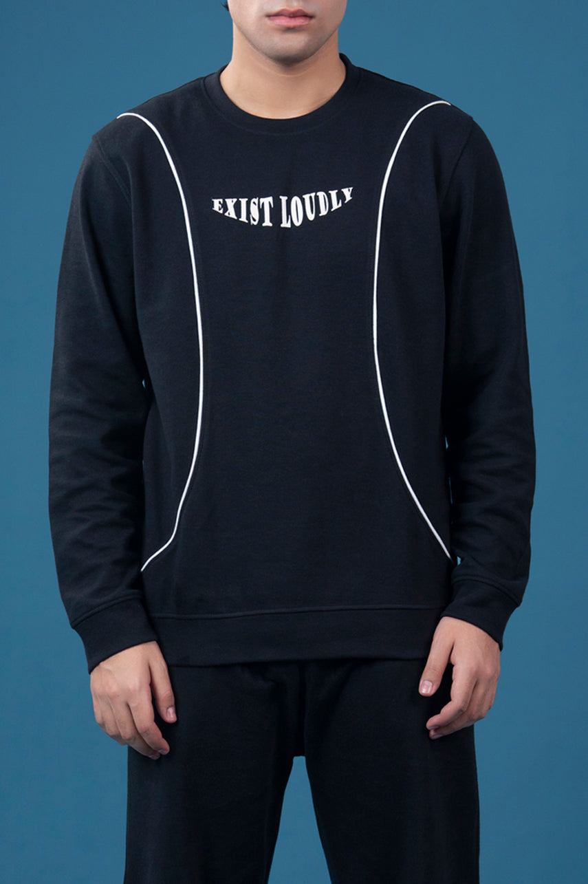 Exist Loudly Panelled Sweatshirt