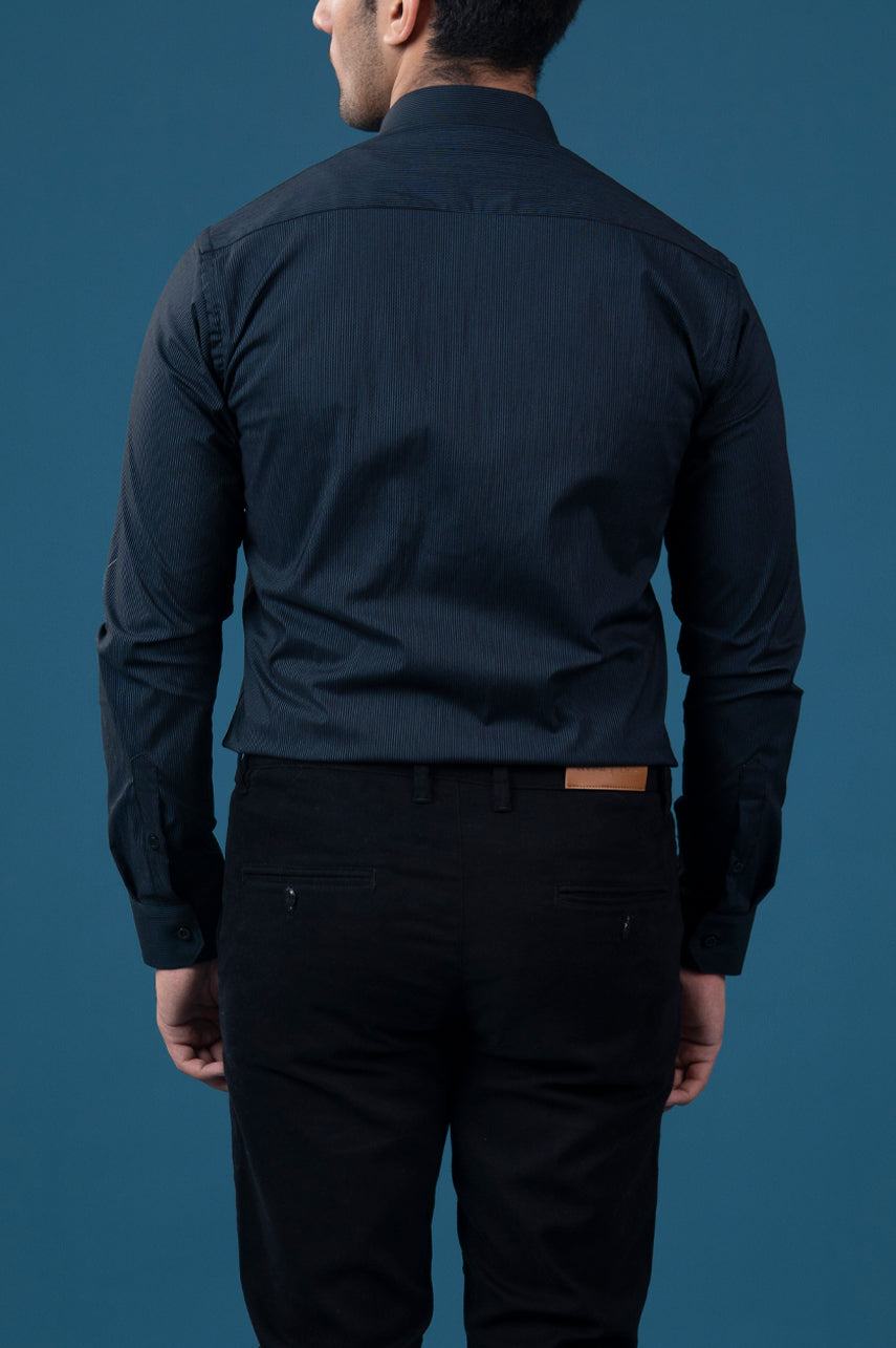 Obsidian Stripe Semi Formal Shirt