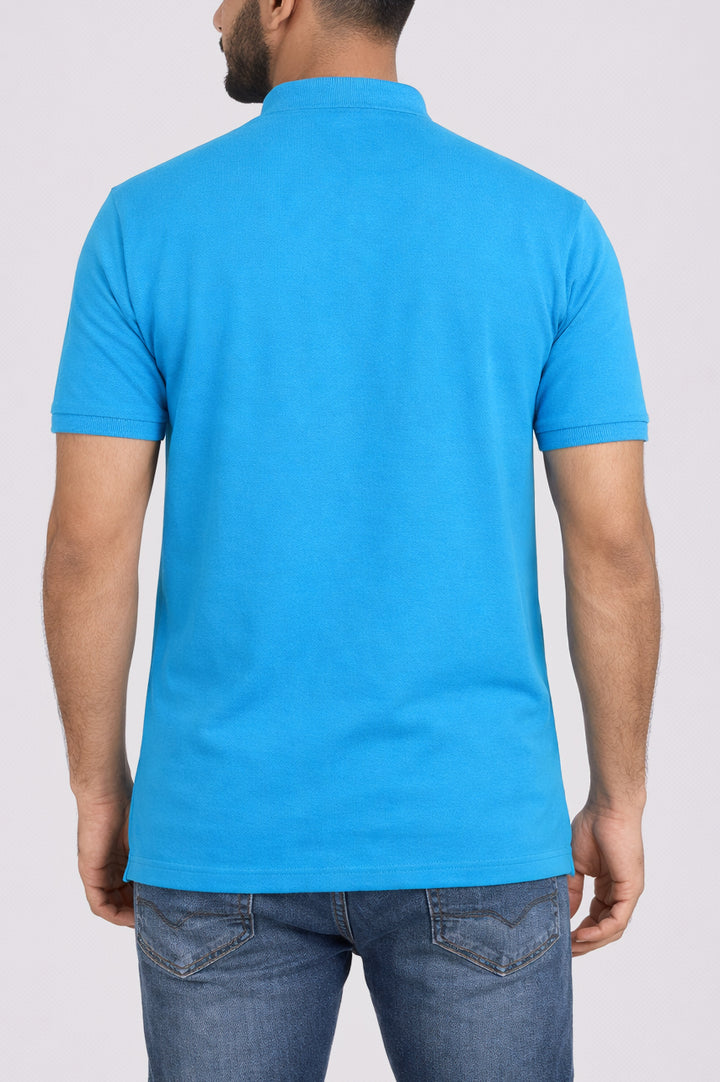 Band Collar ‘WHENEVER’ Polo 002610-BLU