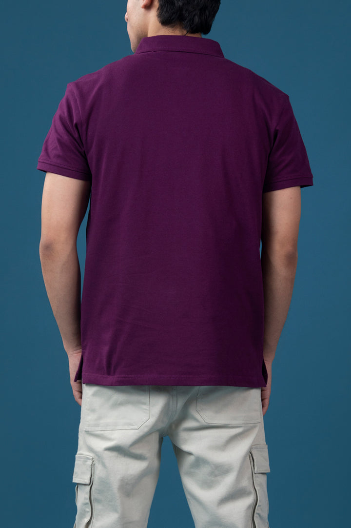 Midnight Plum Polo