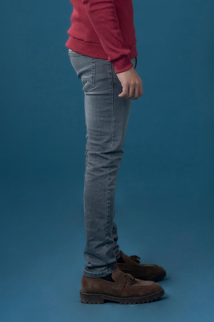 Slate Grey Slim Fit Jeans