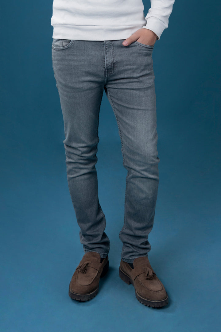 Ash Grey Slim Fit Jeans