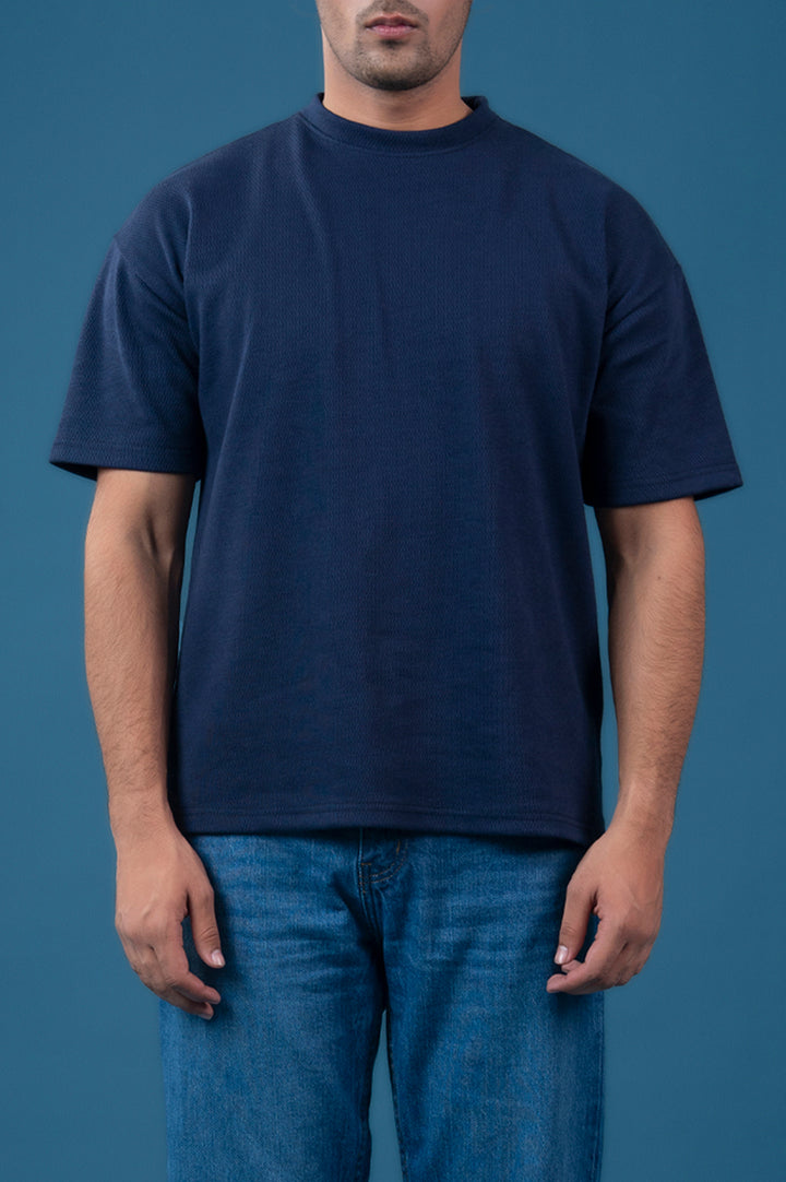 Oversized Textured T-Shirt