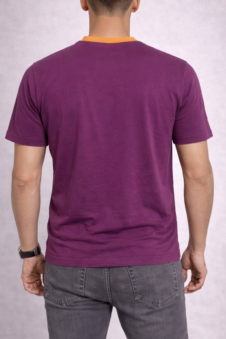 Graphic Soft Cotton T-Shirt 002477-PRP