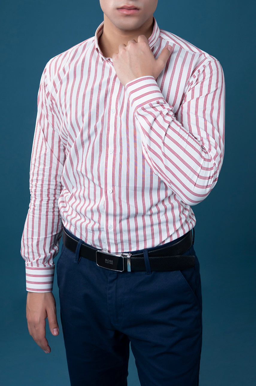 Verve Stripe Semi Formal Shirt