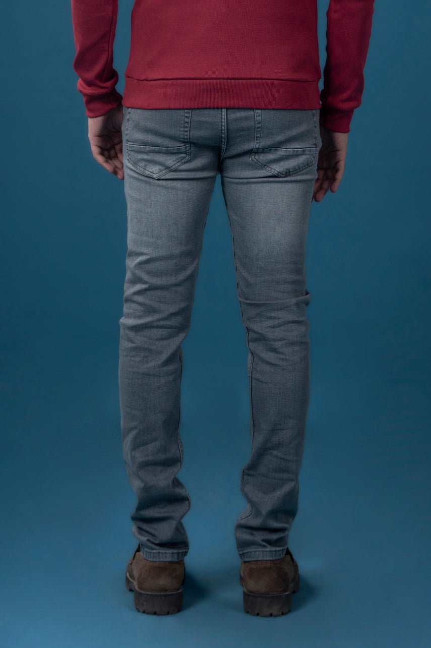 Slate Grey Slim Fit Jeans