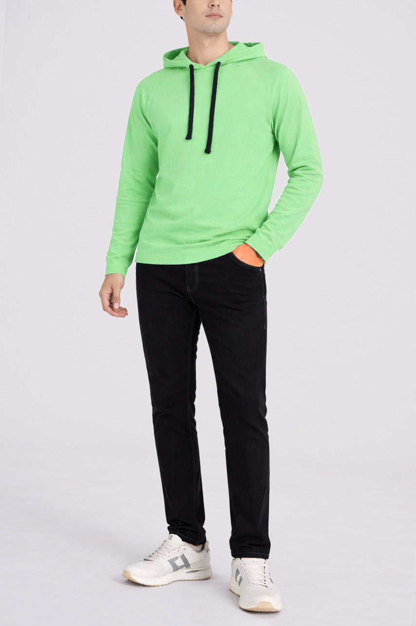 Pull Over Raglan Hoodie 002696-GRN