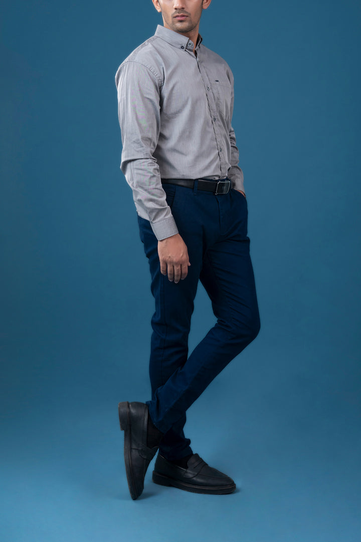 Graphite Button-Down