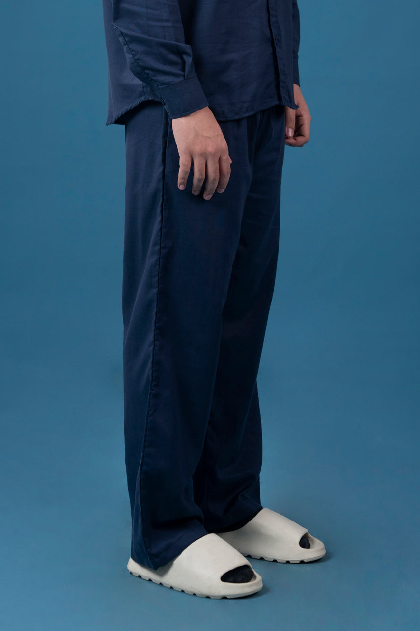 Navy Twill Trouser
