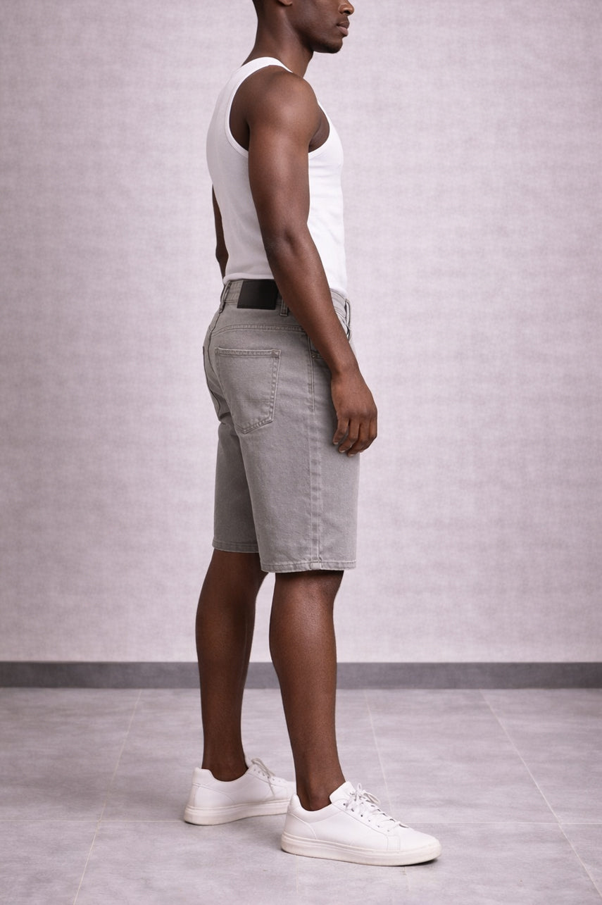 Denim Short 002501-GRY