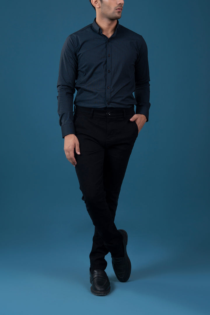 Obsidian Stripe Semi Formal Shirt