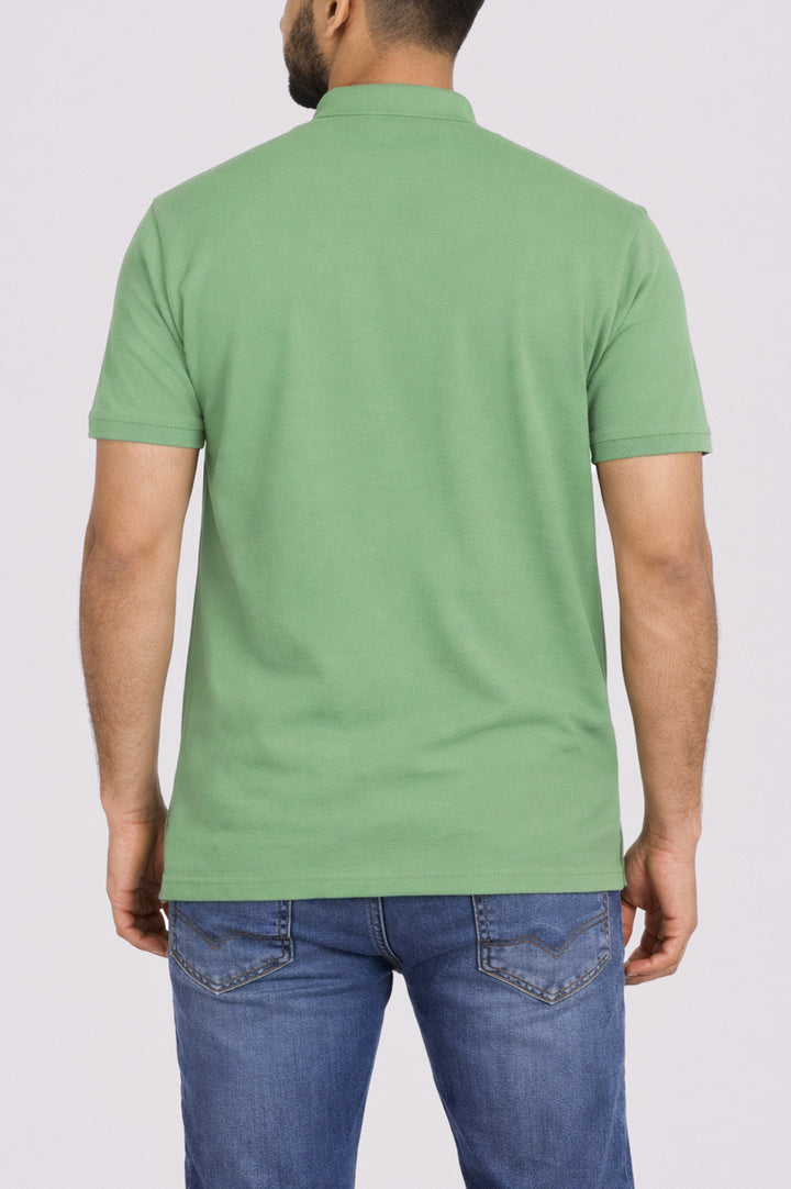 Band Collar ‘WHENEVER’ Polo 002610-GRN