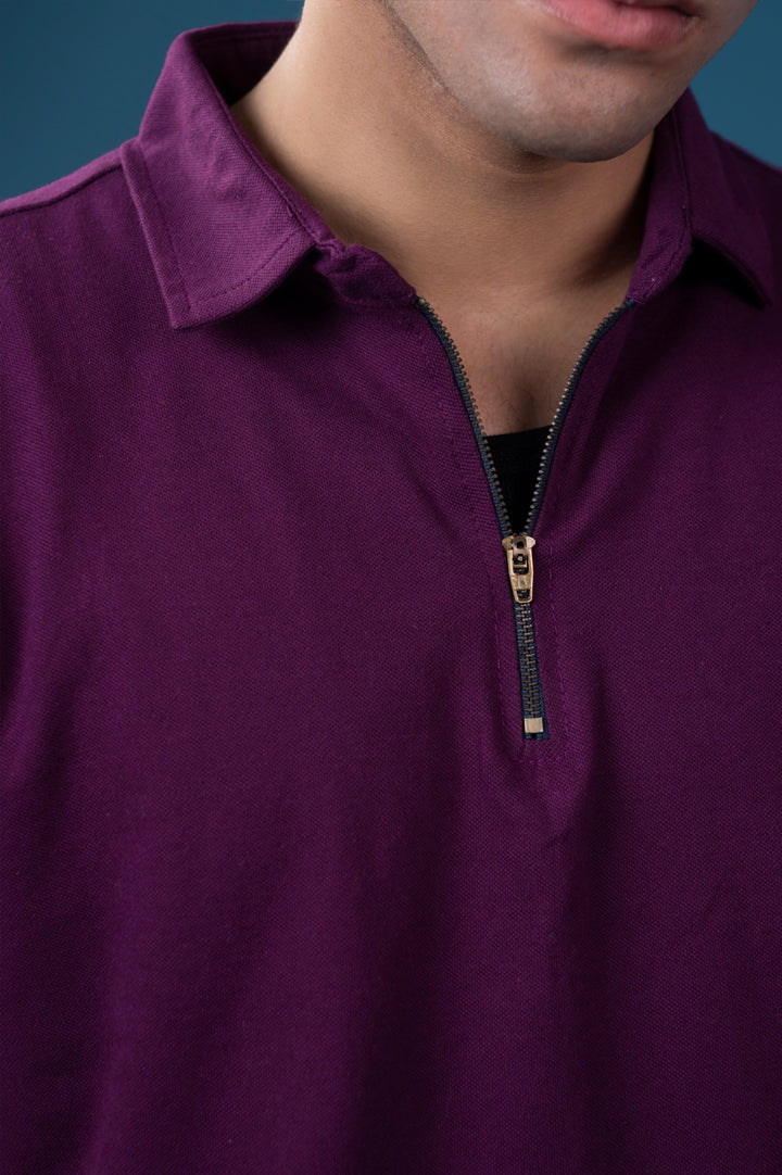 Midnight Plum Polo