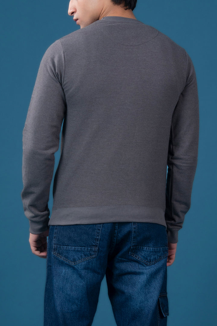 Fleece Printed Sweatshirt