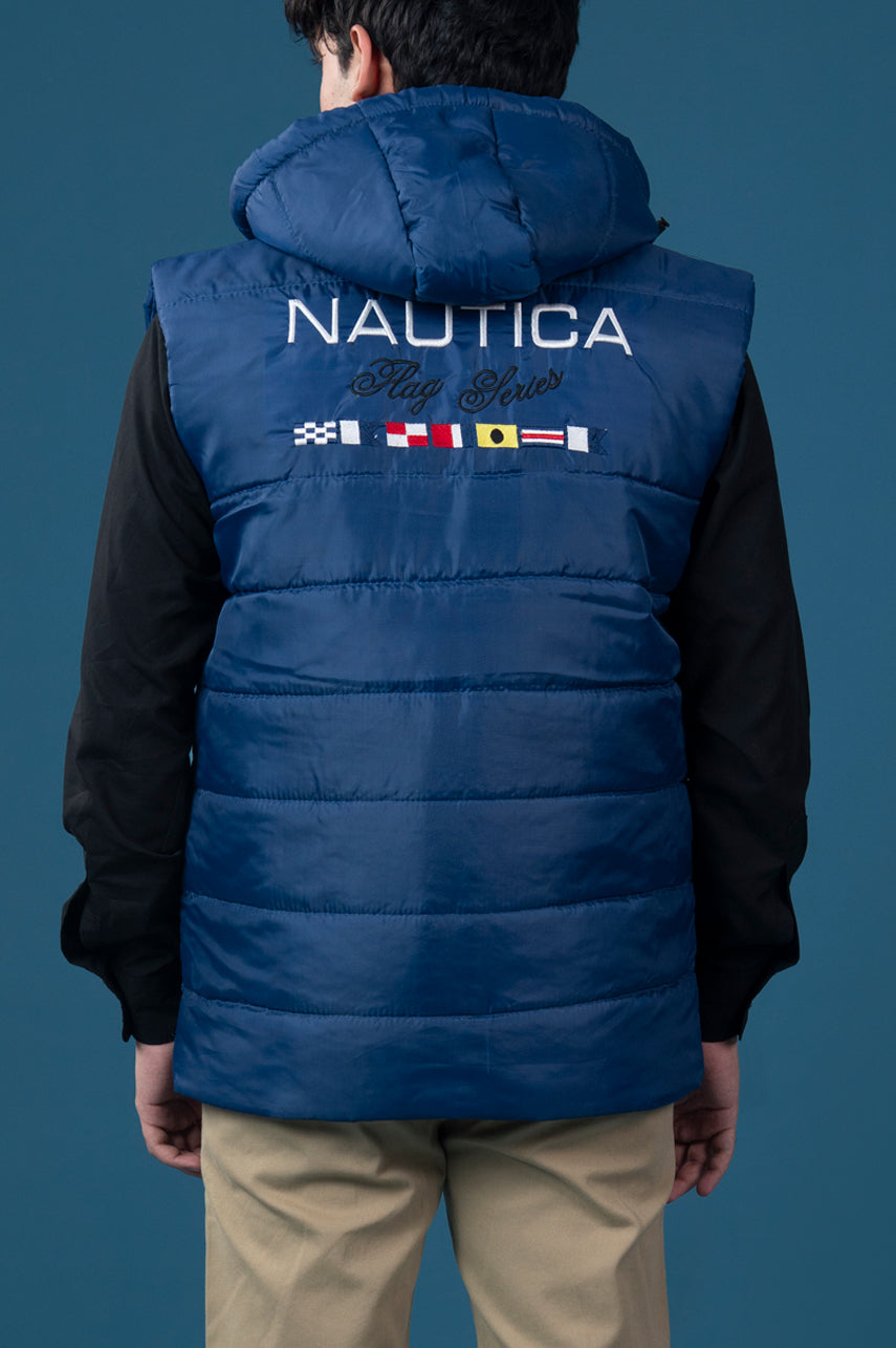 Navy Puffer Vest