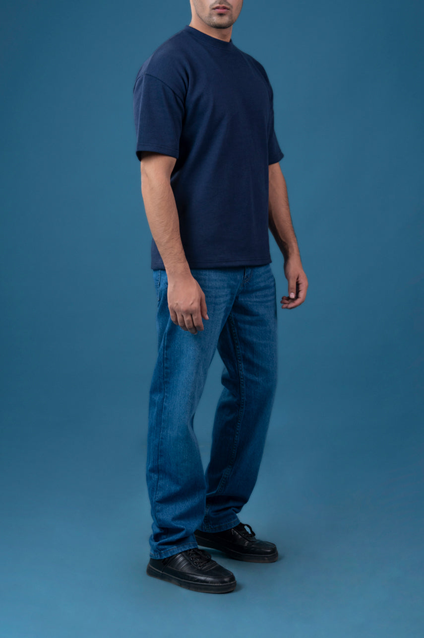 Oversized Textured T-Shirt