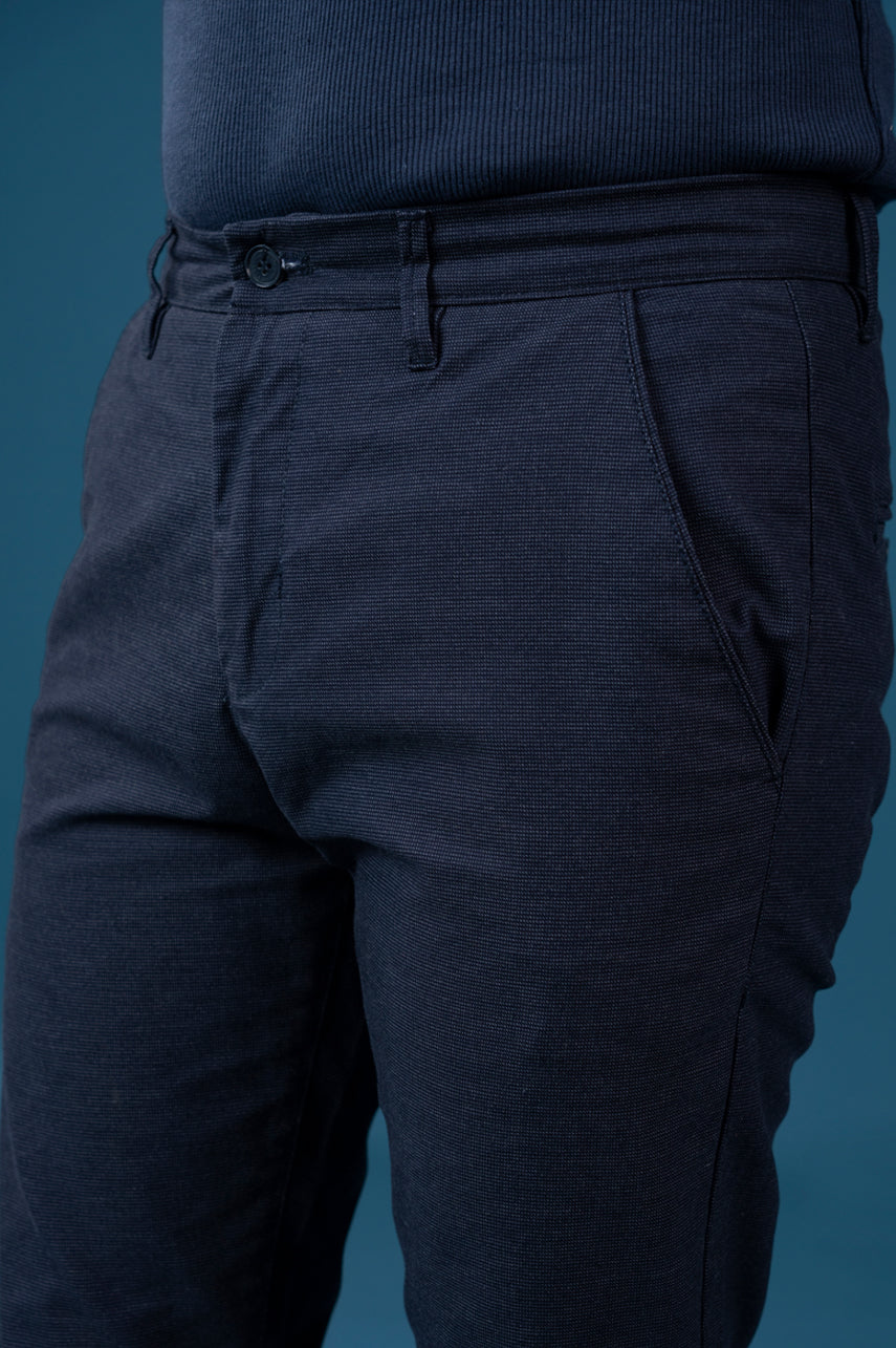 Light Navy Cotton PENT Texture