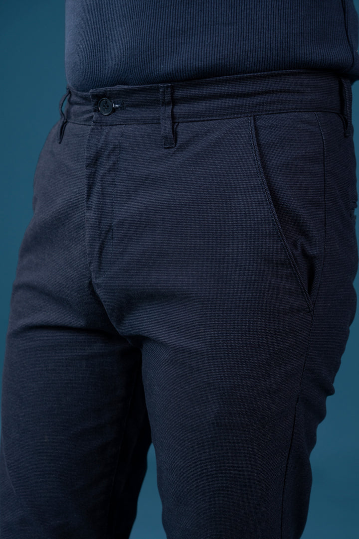 Light Navy Cotton PENT Texture