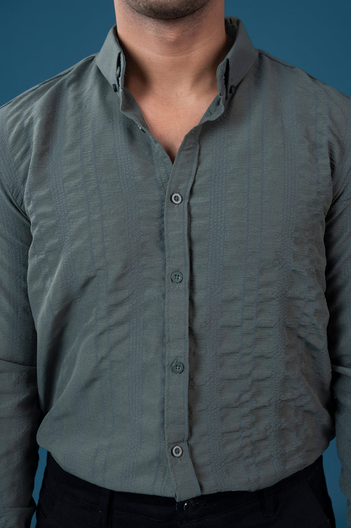 Button Down Seersucker