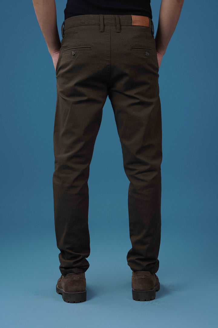 Slim Fit Cotton Twill Chinos
