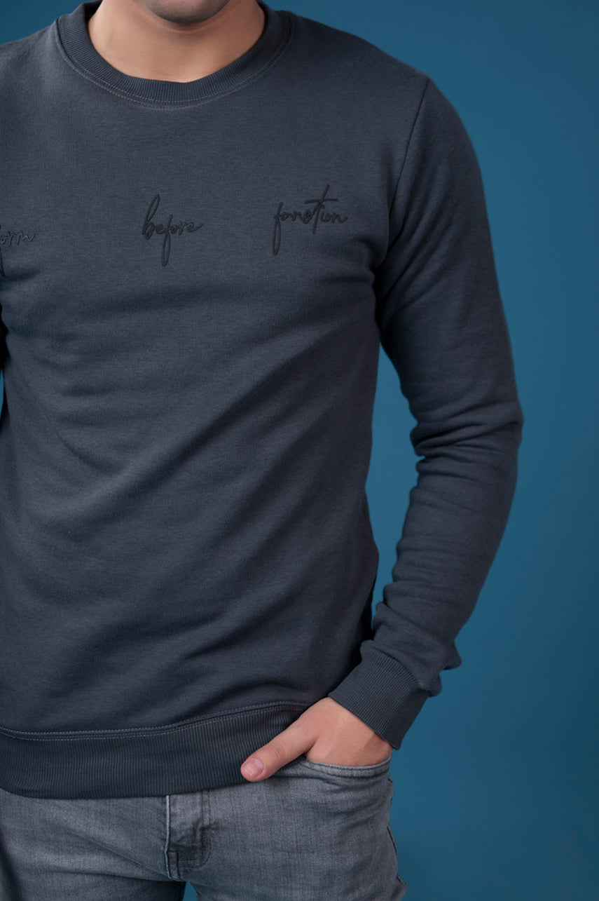 Charcoal Graphic Sweatshirt