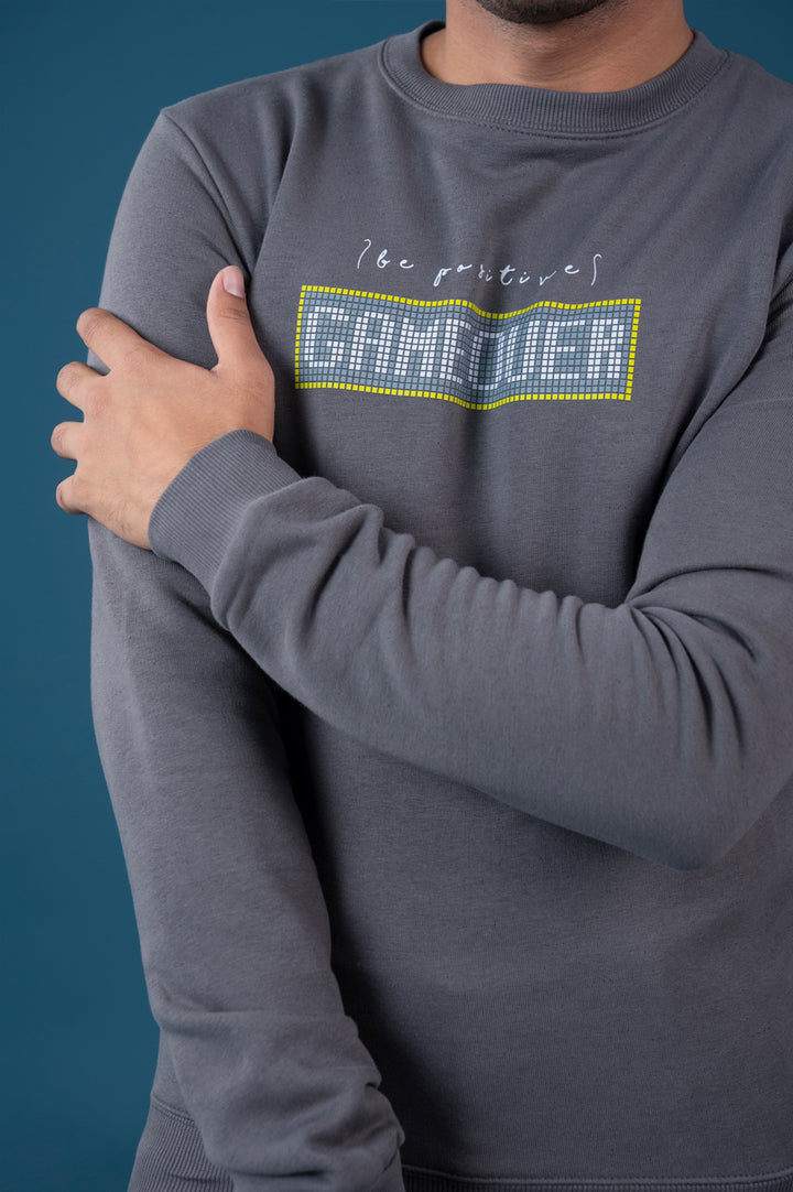 Printed Fleece Sweatshirt