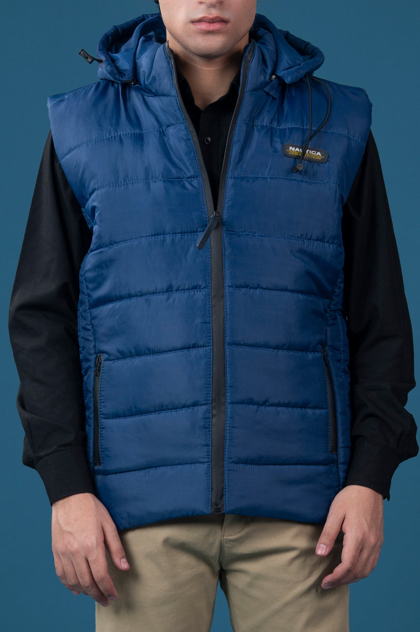 Navy Puffer Vest