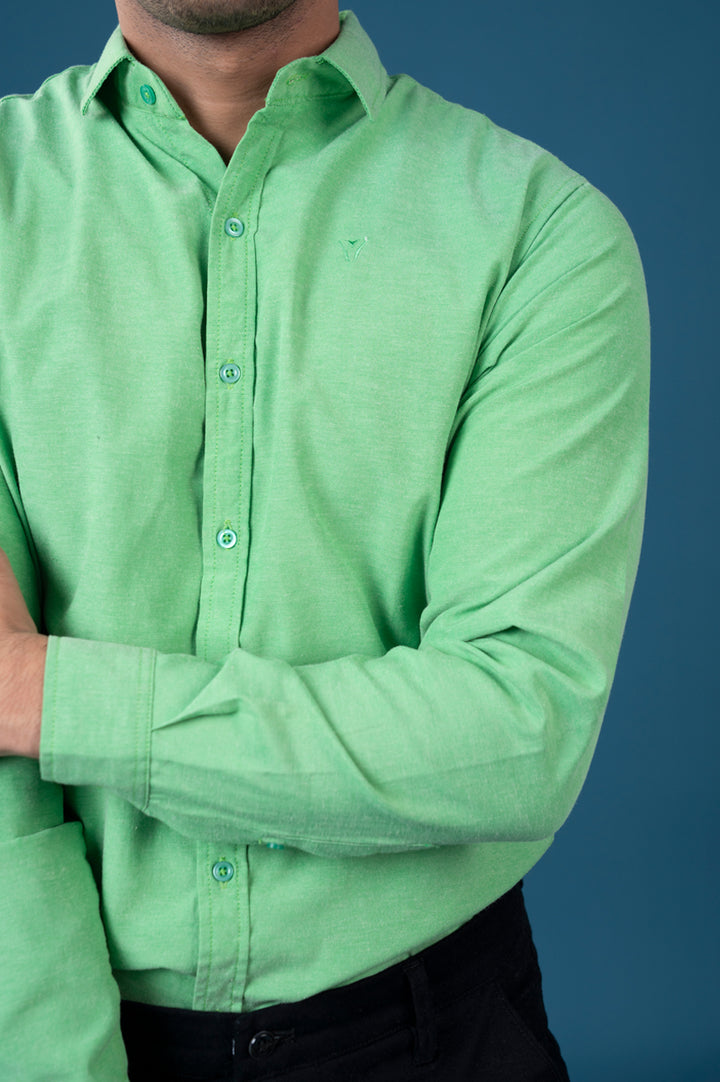 Daily Wear Logo Embroidered Shirt