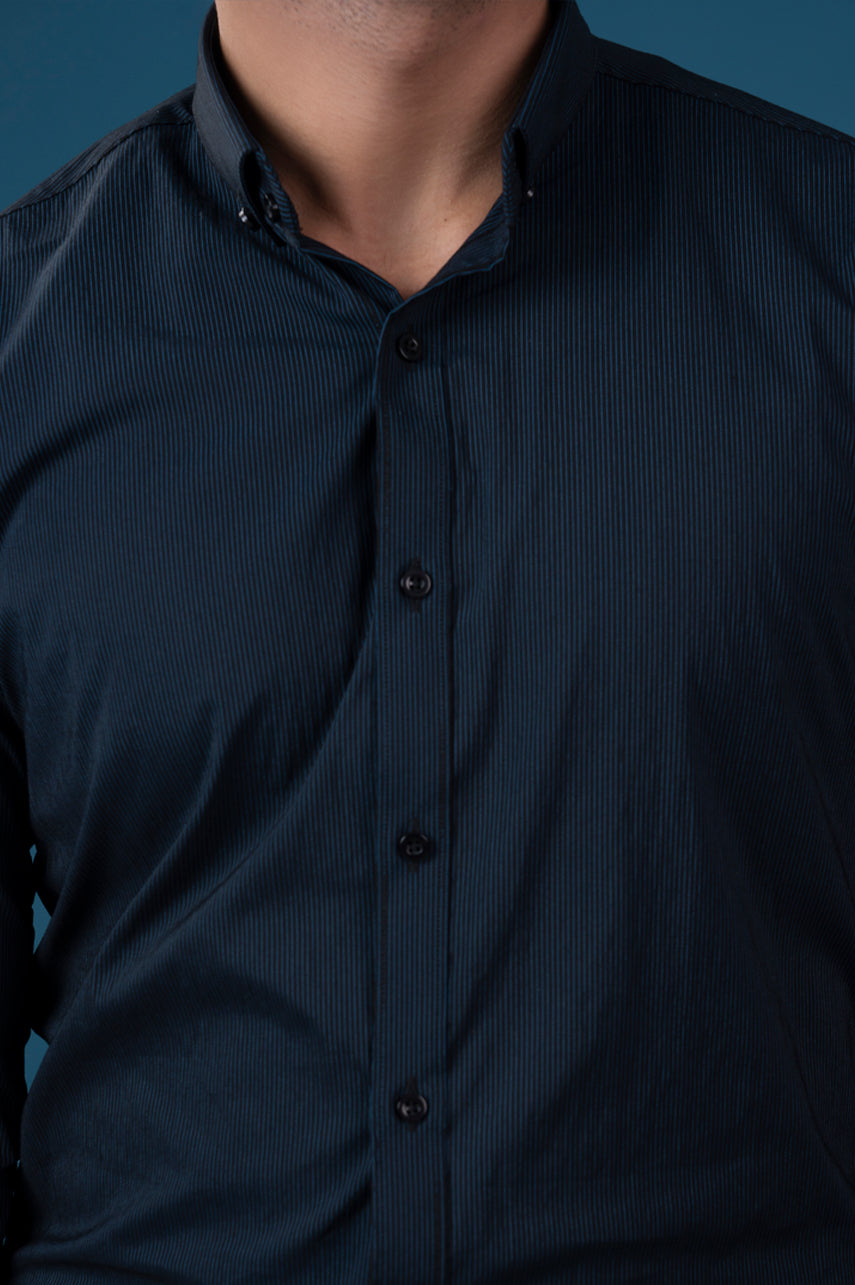 Obsidian Stripe Semi Formal Shirt