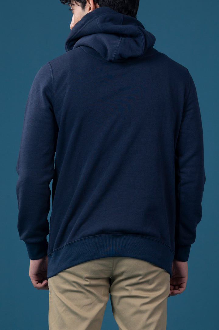 Navy “Be Kind” Zip-Up Hoodie