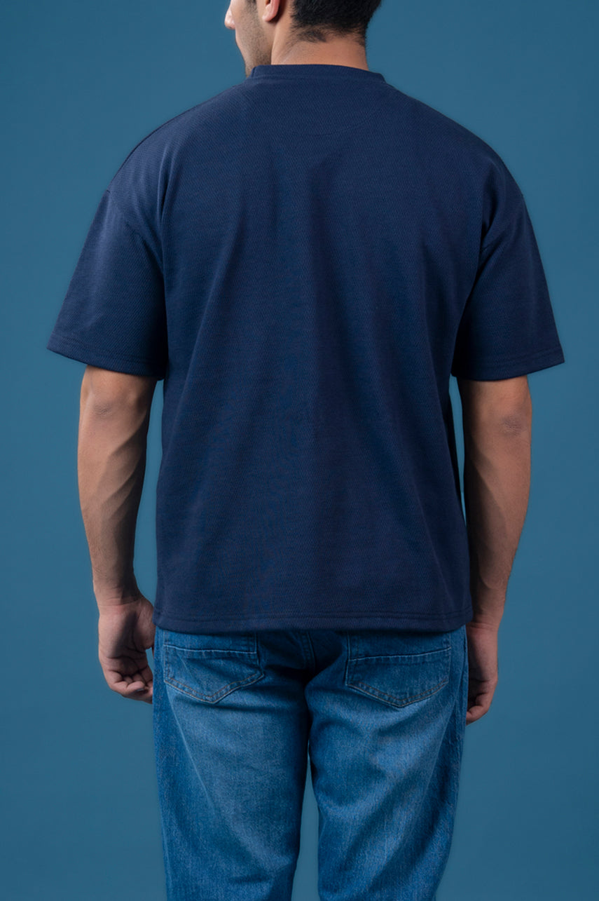 Oversized Textured T-Shirt