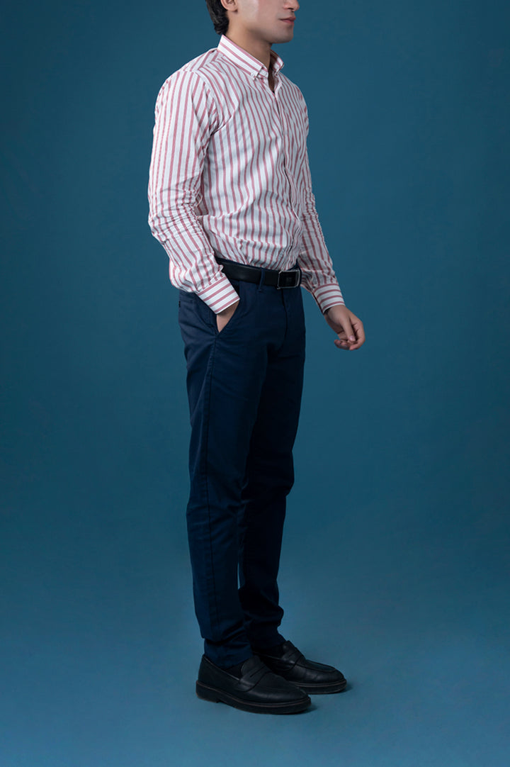 Verve Stripe Semi Formal Shirt