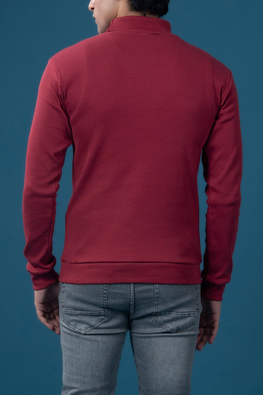 Core Rib Mock Neck