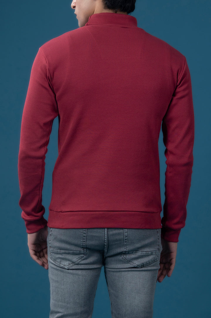 Core Rib Mock Neck