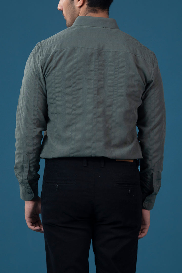 Button Down Seersucker